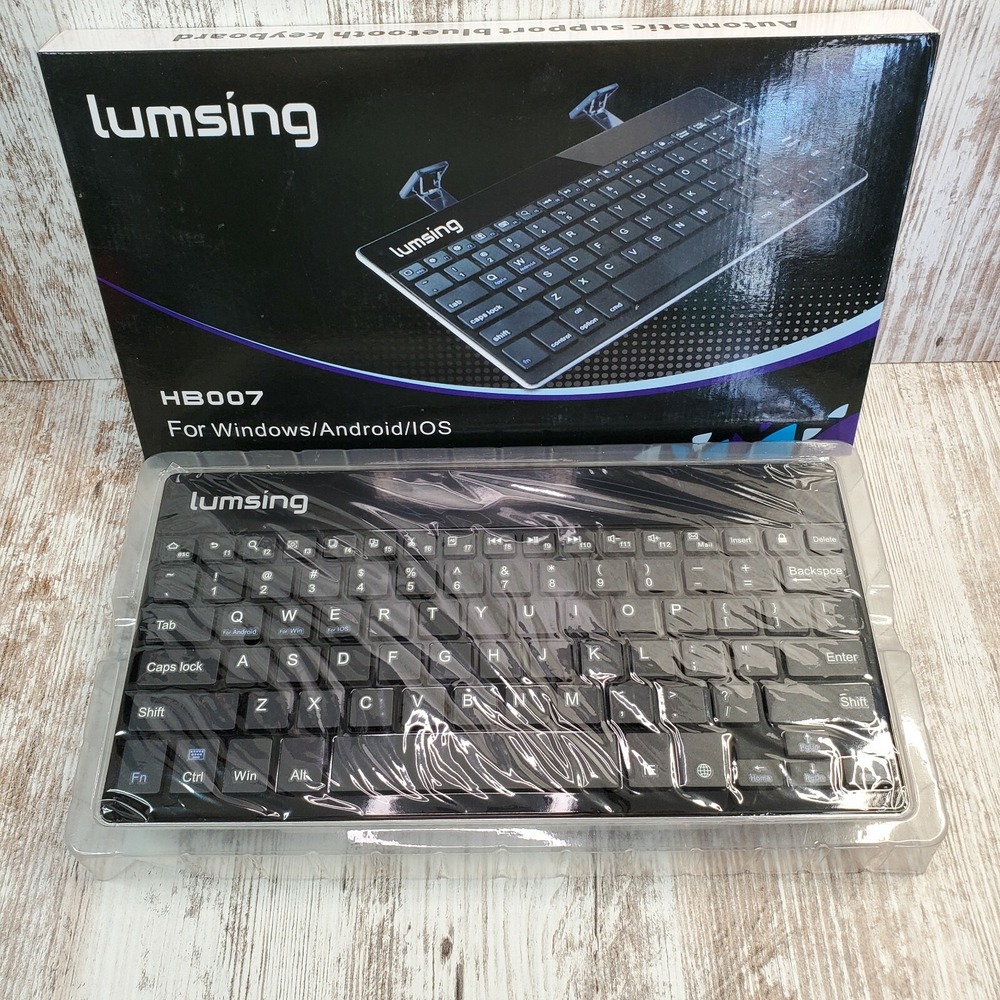Lumsing HB007 Ultra-thin Wireless Keyboard Bluetooth For Android/iOS/Windows